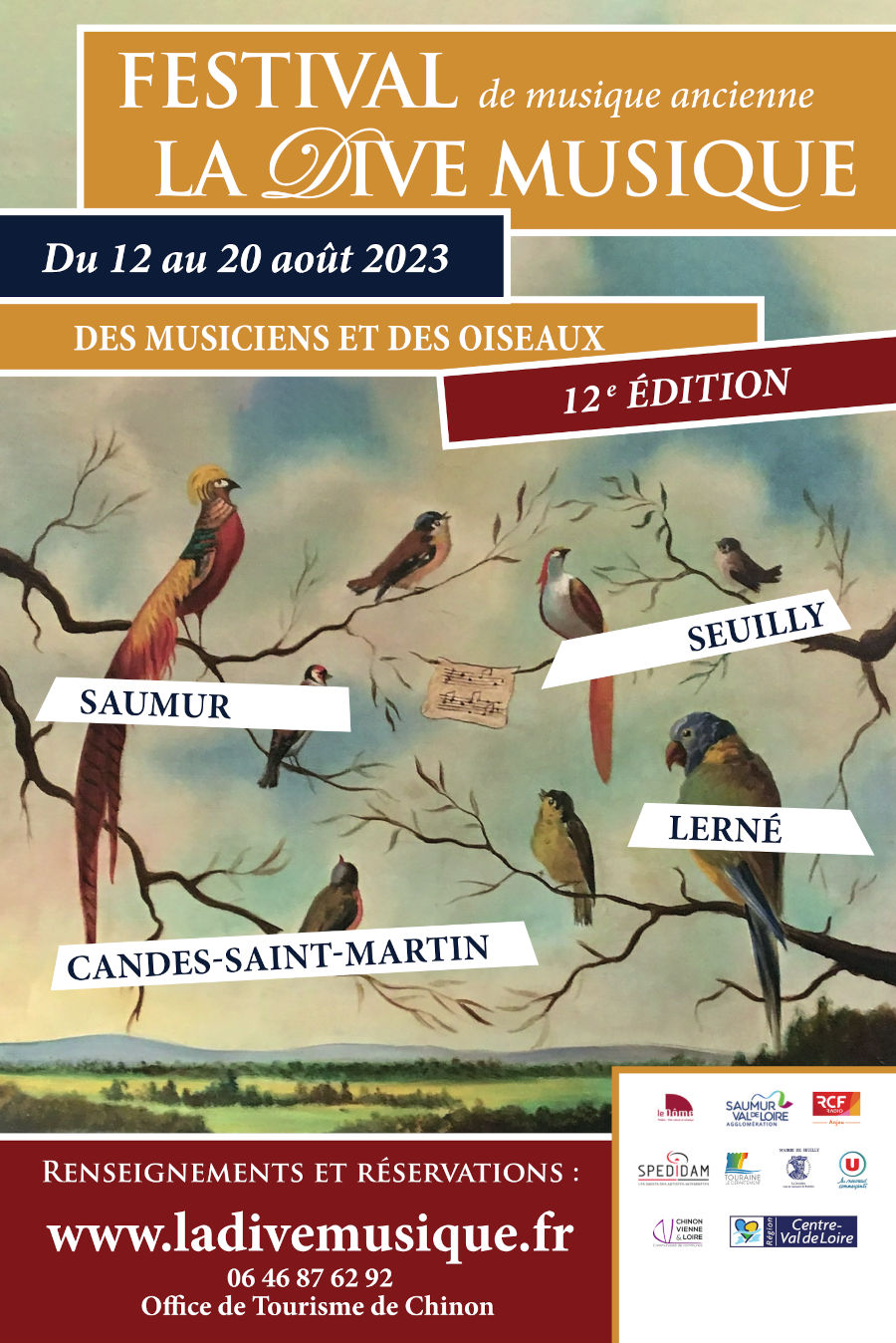 affiche La Dive Musique 2023